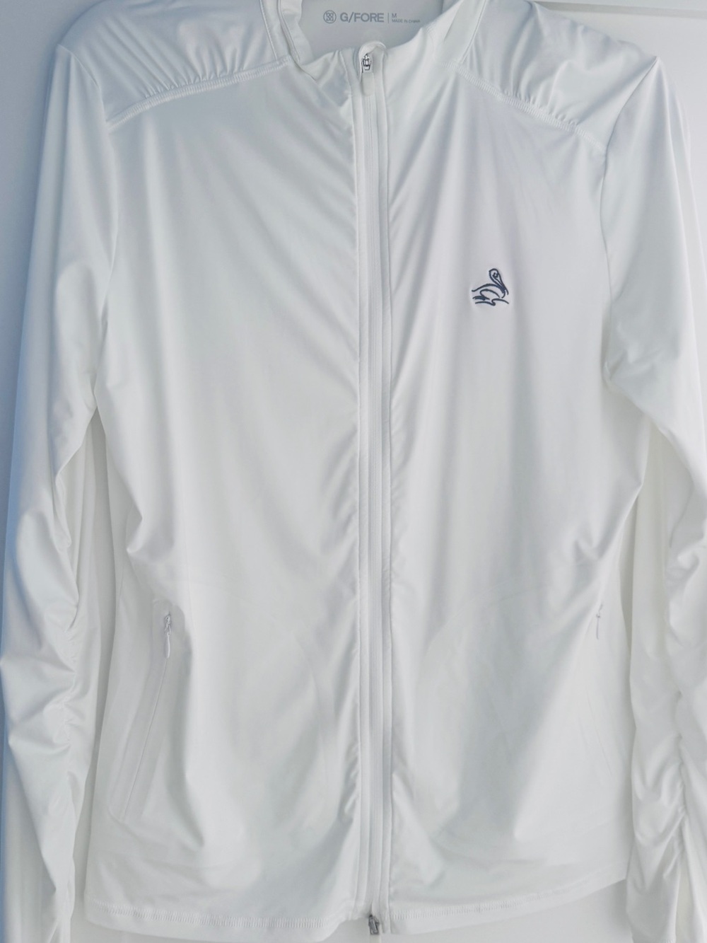 G/FORE Women's The Pelican Hill Golf Resort Full-Zip Lightweight Jacket size Med